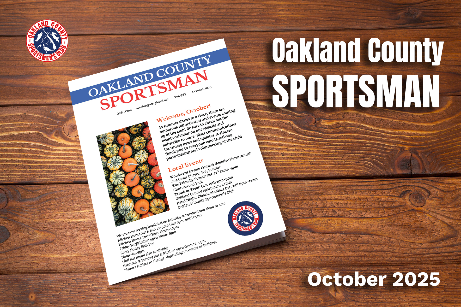 Oakland County Sportsman October Featured Image