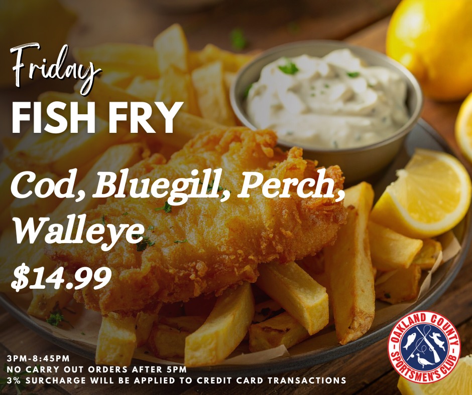 Fish Fry Friday - $14.99