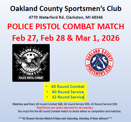 Police Pistol Combat Match