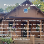Welcome New Members for March