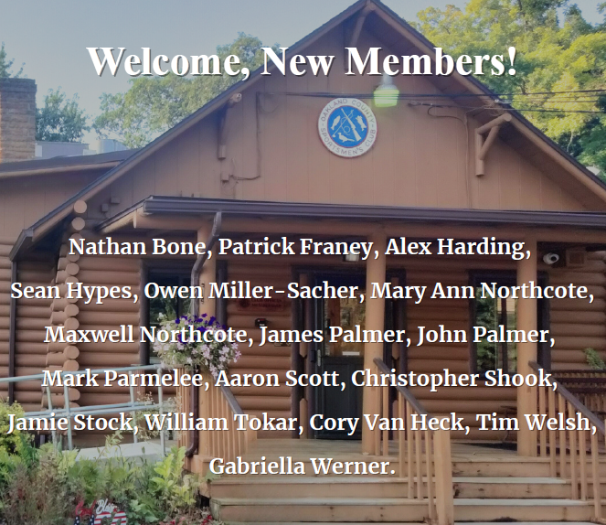 Welcome New Members for March