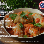 May 20 - OCSC Weekly Specials