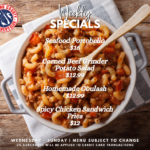 ocsc bar and kitchen weekly special