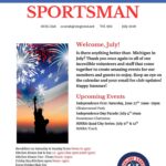 Front Page of July OCSC Sportsman