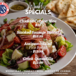 Weekly Specials August 5th 2026