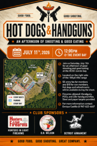 Hot Dogs and handguns