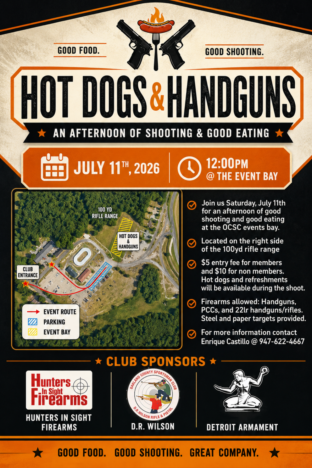 Hot Dogs and handguns