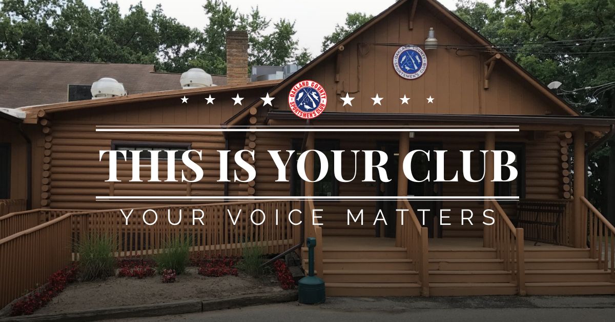 This is your Club. Your Voice Matters