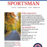 Front Page of the Oaksland County Sportsman Sept 2026